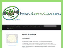 Tablet Screenshot of farma-consult.com